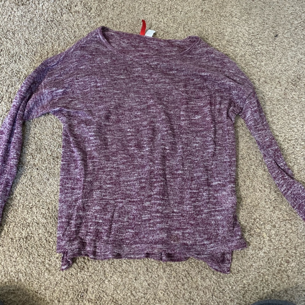 Purple sweater